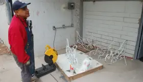 Reciben capacitación en herrería