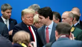 Trump estalla contra Trudeau tras burlas: 'Es un doble cara'
