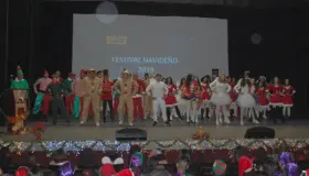 Realiza Cobach Festival Navideño
