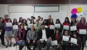 Llevan taller a los alumnos nogalenses
