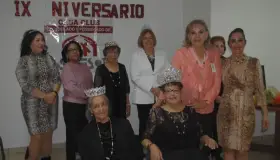 Disfrutan pensionados un gran día