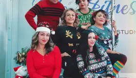 Disfrutan de sesión y posada navideña