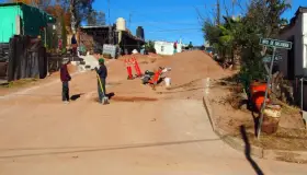 Pavimentan nueve calles