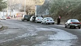 Piden precaución por congelamiento de calles