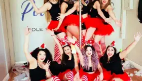 Un año de retos para alumnas de Pole Fitness