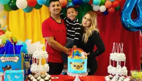 Julián Vega festeja 4 añitos