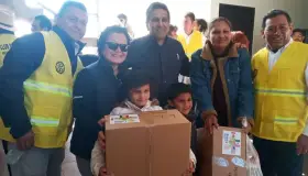 Un éxito programa “Shoe Boxes”
