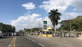 Guardia Nacional ‘choca’ con caravana migrante en Chiapas
