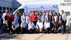 Entrega Isssteson ambulancias