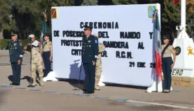 Realizan cambio de mando militar