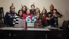 Ana Luz recibe festejo en familia