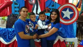 Santiago recibe festejo de cumpleaños