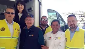 Participa Club Rotario en Jornada de Atención