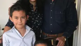 Festejo en casa para Arturo