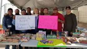 Se solidarizan con los que más necesitan