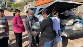 Entrega MORENA apoyo alimentario