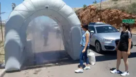 Instala Alcalde túnel sanitizante