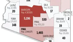 Suma Arizona 450 muertes por Covid-19