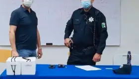 Entregan medicamento a Seguridad Pública Municipal