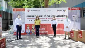 Recibe ventiladores en donación