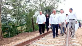 Con obras del Tren Maya reiniciará López Obrador giras