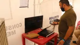 Instalan tercera cámara térmica