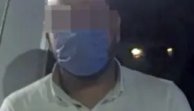 Incautan arma de fuego en garita