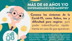 Recomiendan cuidado a los adultos