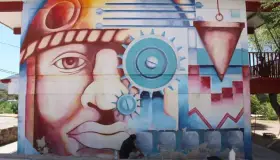 Restauran mural en el Tecnológico