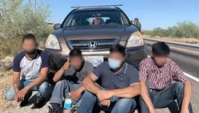 Arrestan a cuatro indocumentados