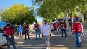 Realizan tres mil sanitizaciones en viviendas