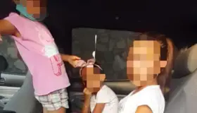 Rescata a tres niñas de “tiradero”