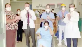 Tras quince días con ventilación, se recupera