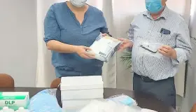 Recibe Itama equipo para protección