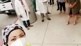 Celebra su cumpleaños combatiendo al Covid-19