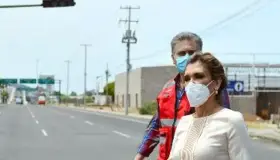 Entrega Gobernadora bulevar rehabilitado