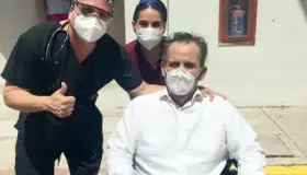 Vence a Covid-19 paciente en SLRC