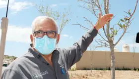 Reforesta empresa la colonia Fuente de Piedra