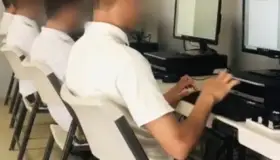 Estudian en línea durante pandemia