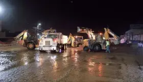 Desalojan escombro de las calles