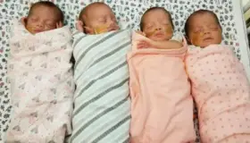 Da a luz a cuatrillizos en Phoenix