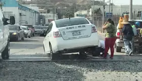 Provocan vías embancamientos