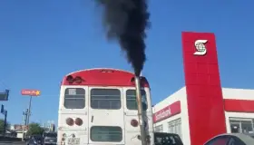 Persiste contaminación por humo en la frontera