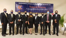 Confirman dirigencia de Colegio de Ingenieros