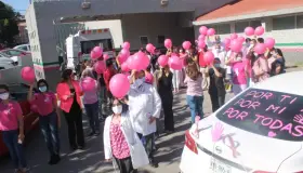 Celebran el Issste lucha contra cáncer