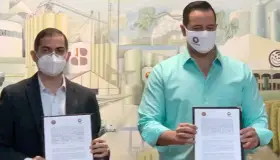 Firman convenio para promover proceso electoral