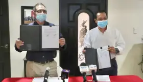 Signa PRI-Sonora convenio con Visión y Orden Sonora