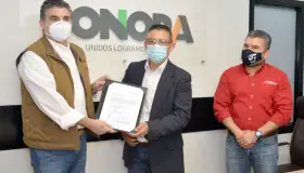 Protesta Presidente de Asociación Estatal de Box