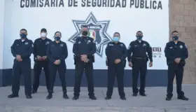 Sobresalen policías nogalenses