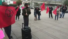 Llegan antorchistas a Nogales